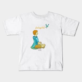 Happiness - Glücksgefühl - Meditation Kids T-Shirt